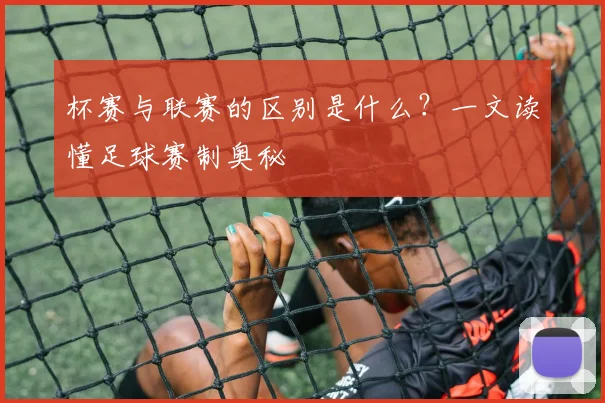 杯赛与联赛的区别是什么？一文读懂足球赛制奥秘